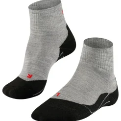 Hot Chaussettes Tk5 Short Light Grey Chaussettes De Randonnée