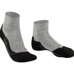 Hot Chaussettes Tk5 Short Light Grey Chaussettes De Randonnée