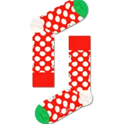 Chaussettes Lifestyle<Happy Socks Chaussettes Big Dot Snowman Rouge
