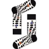 Chaussettes Lifestyle<Happy Socks Chaussettes Beatles Silhouettes Noir Blanc