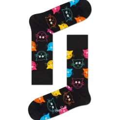 Chaussettes Lifestyle<Happy Socks Chaussettes Cat Noir