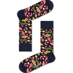 Chaussettes Lifestyle<Happy Socks Chaussettes Into Space Bleu Foncé
