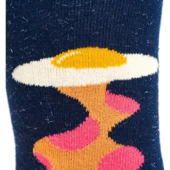Hot Chaussettes Space Egg Bleu Chaussettes Lifestyle