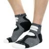Hot Chaussettes Nepal Gris Blanc Chaussettes Trail
