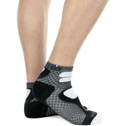 Hot Chaussettes Nepal Gris Blanc Chaussettes Trail