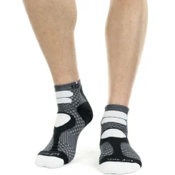 Hot Chaussettes Nepal Gris Blanc Chaussettes Trail