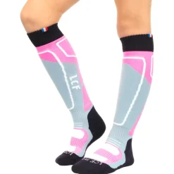 Clearance Chaussettes Grom's Rose Chaussettes Ski