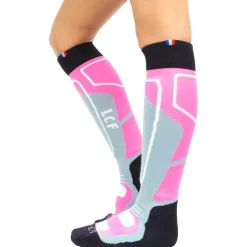 Clearance Chaussettes Grom's Rose Chaussettes Ski
