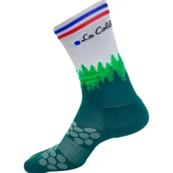 Online Chaussettes La Forestière Vert Chaussettes Trail