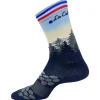 Sale Chaussettes La Sunset Blanc Chaussettes Trail