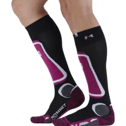Chaussettes Ski<Monnet Chaussettes Backside Plus Pink
