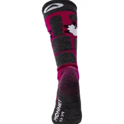 Chaussettes Ski<Monnet Chaussettes Wooly Rose