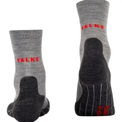 Chaussettes<Falke Chaussettes Nordique Ru4 Wool W Grey Mel