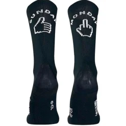Chaussettes Sunday Monday Snow Black Chaussettes Lifestyle