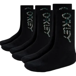Chaussettes Lifestyle<Oakley Chaussettes B1B Socks 2.0 (3 Pcs) Blackout