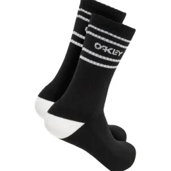Chaussettes Lifestyle<Oakley Chaussettes Icon B1B Socks 2.0 Black White