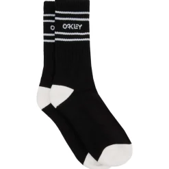 Chaussettes Lifestyle<Oakley Chaussettes Icon B1B Socks 2.0 Black White