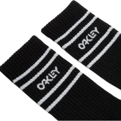 Chaussettes Lifestyle<Oakley Chaussettes Icon B1B Socks 2.0 Black White