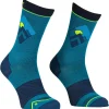 Chaussettes Alpine Light Comp Mid Socks Mountain Blue Chaussettes Escalade|Chaussettes De Randonnée