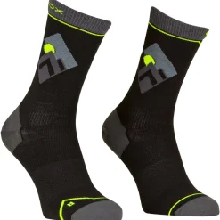 Chaussettes Escalade|Chaussettes De Randonnée<Ortovox Chaussettes Alpine Light Comp Mid Socks Black Raven