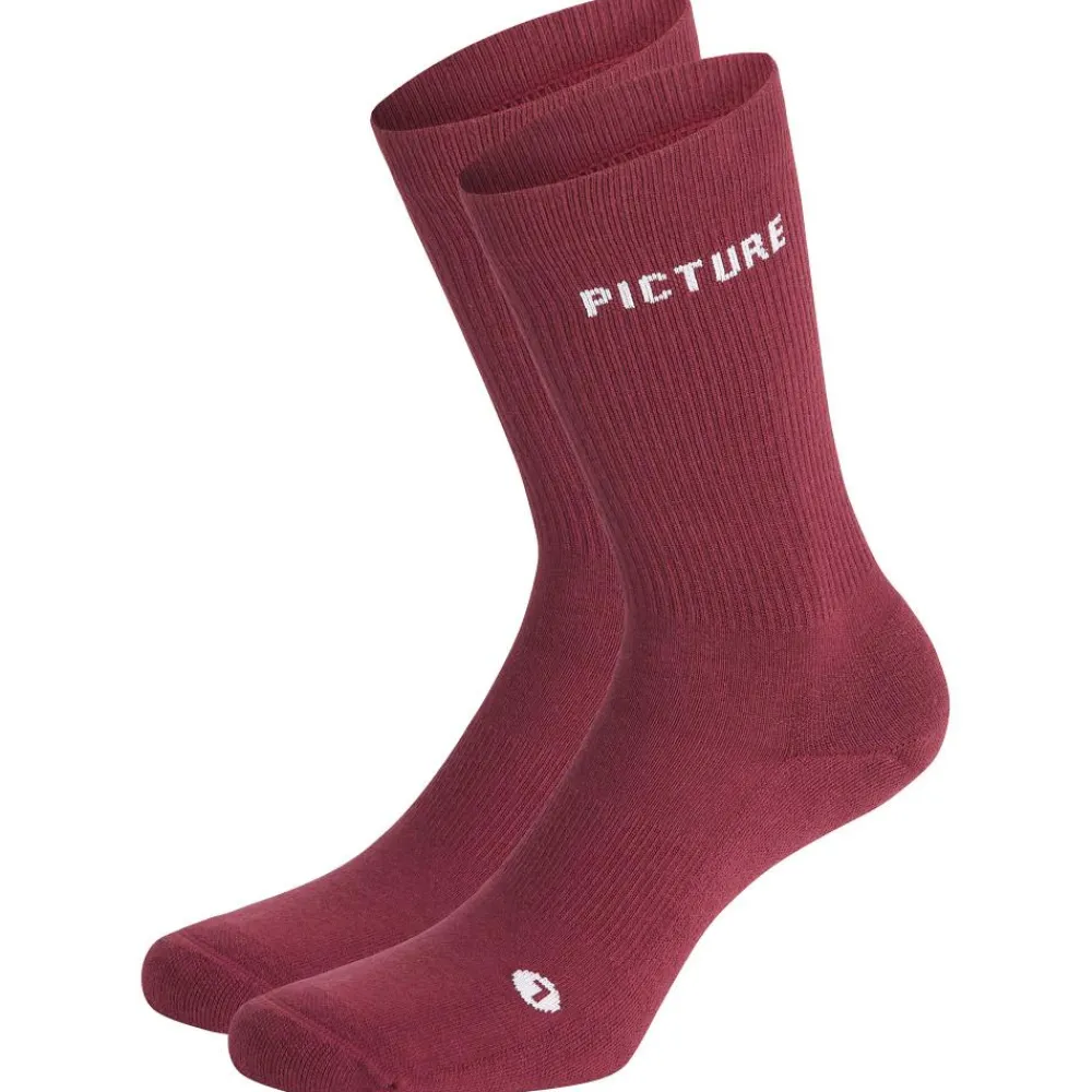 Chaussettes Lifestyle<Picture Chaussettes Coolbie Socks Tawny Port