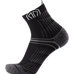 Chaussettes Trail<Sidas Chaussettes Run Anatomic Comfort Ankle Noir Gris
