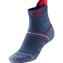 Chaussettes Trail<Sidas Chaussettes Run Anatomic Comfort Ankle Lady Bleu Rose
