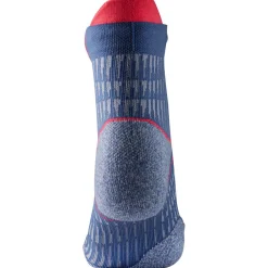 Chaussettes Trail<Sidas Chaussettes Run Anatomic Comfort Ankle Lady Bleu Rose