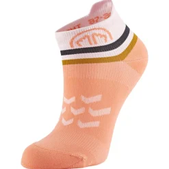 Chaussettes Trail<Sidas Chaussettes Run Anatomic Light Ankle Lady White Pink