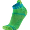 Chaussettes Run Feel Ankle Jaune Turquoise Chaussettes Trail
