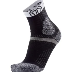Discount Chaussettes Trail Protect Black White Chaussettes Trail