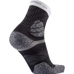 Discount Chaussettes Trail Protect Black White Chaussettes Trail