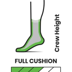 Chaussettes De Randonnée<Smartwool Chaussettes M's Hike Full Cushion Crew Light Gray