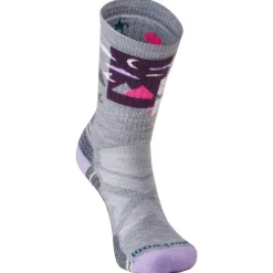 Sale Chaussettes W's Hike Full Cushion Alpine Perch Light Gray Chaussettes De Randonnée