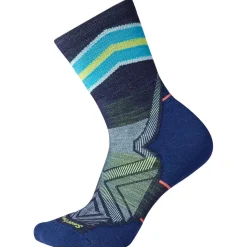 Chaussettes W's Run Targeted Cushion Mid Crew Deep Navy Chaussettes Trail
