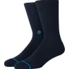 Outlet Chaussettes Icon Crew Socks Dark Navy Chaussettes Lifestyle