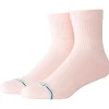 Chaussettes Lifestyle<Stance Chaussettes Icon Quarter Socks Pink