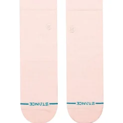 Chaussettes Lifestyle<Stance Chaussettes Icon Quarter Socks Pink