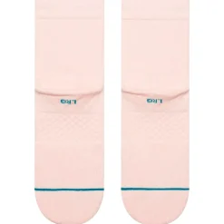 Chaussettes Lifestyle<Stance Chaussettes Icon Quarter Socks Pink