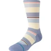 New Chaussettes Perf Run Womens Crew Light Cushion Sock Milo Blue Chaussettes Trail