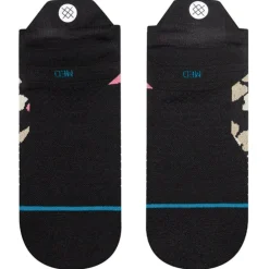 New Chaussettes Perf Run Womens Tab Light Cushion Sock Camo Floral Black Chaussettes Trail