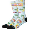 Clearance Chaussettes Print & Pattern Socks Pops Crew Lightblue Chaussettes Lifestyle