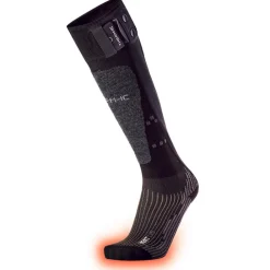 Sale Chaussettes Powersock Set Heat Uni + S-Pack 1200 Black Grey Chauffage Pied|Chaussettes Ski