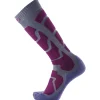 Outlet Chaussettes Ski Insulation Women Purple Chaussettes Ski