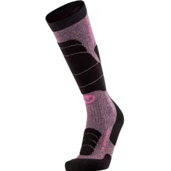 Chaussettes Ski<Therm-Ic Chaussettes Ski Merino Reflector Women Fushia Gold