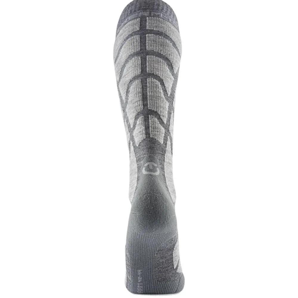 Sale Chaussettes Ski Warm Light Grey Chaussettes Ski