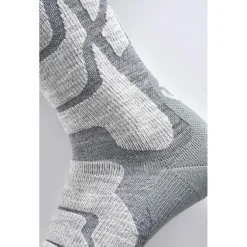 Sale Chaussettes Ski Warm Light Grey Chaussettes Ski