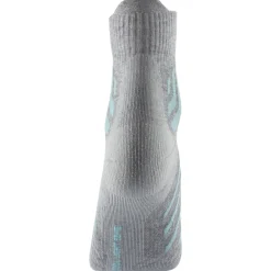 Outlet Chaussettes Trekking Cool Light Ankle Lady Gris Clair Turquoise Chaussettes De Randonnée