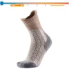 Best Chaussettes Trekking Warm Lady Beige Grey Chaussettes De Randonnée