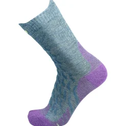 Chaussettes De Randonnée<Therm-Ic Chaussettes Trekking Ultra Cool Linen Crew Lady Violet Gris